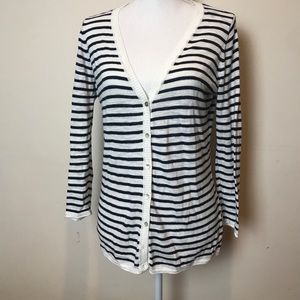 L.O.G.G. Stripped cardigan